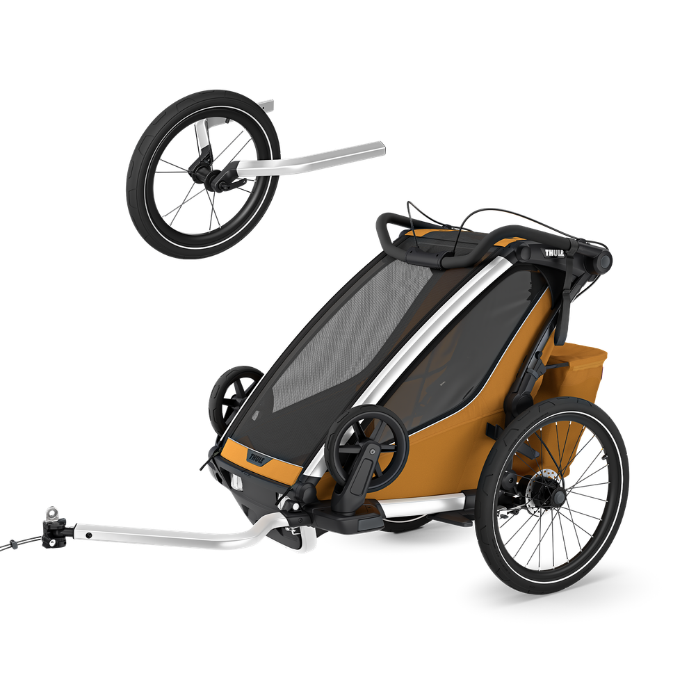 Thule Chariot Sport 2 Single-All-Terrain-Bundle – Natural Gold