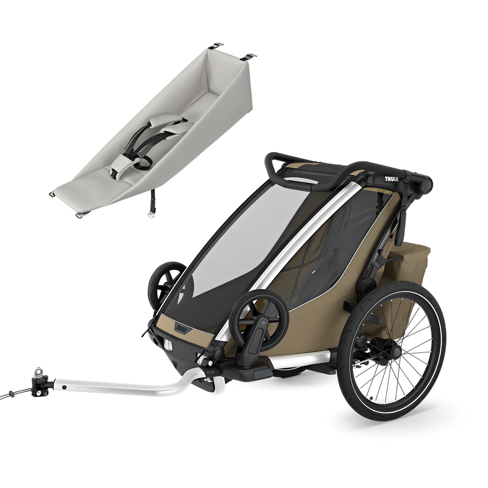 Thule Chariot Cross 2 Single-Babypaket – Faded Khaki