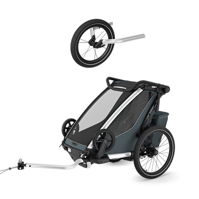 Thule Chariot Cross 2 Single-All-Terrain-Bundle – Dark Slate