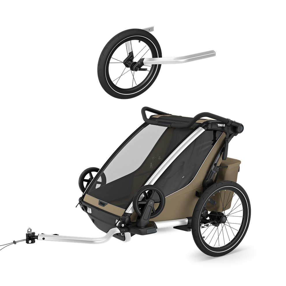 Thule Chariot Cross 2 Doppel-Geländebundle – Faded Khaki