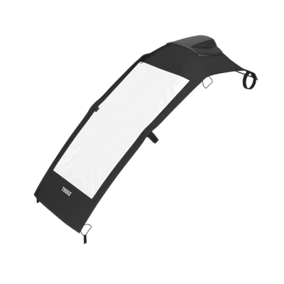 Thule Chariot Sport 2 single with Thule Chariot air purifier cover – Black