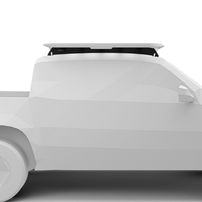 Schienenhalterung für Thule Caprock Dachplattform. Passend für VW Amarok Double Cab Pickup, 2023 und Ford Ranger Double Cab Pickup, 2023