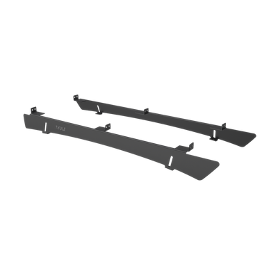 Schienenhalterung für Thule Caprock Dachplattform. Passend für Mitsubishi L200 Double Cab, 2015-2023, Mitsubishi Triton Double Cab, 2015-2023 und Fiat Fullback Double Cab Pickup, 2015