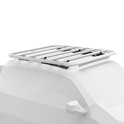 Schienenhalterung für Thule Caprock Dachplattform. Passend für VW Amarok Double Cab Pickup, 2010-2022