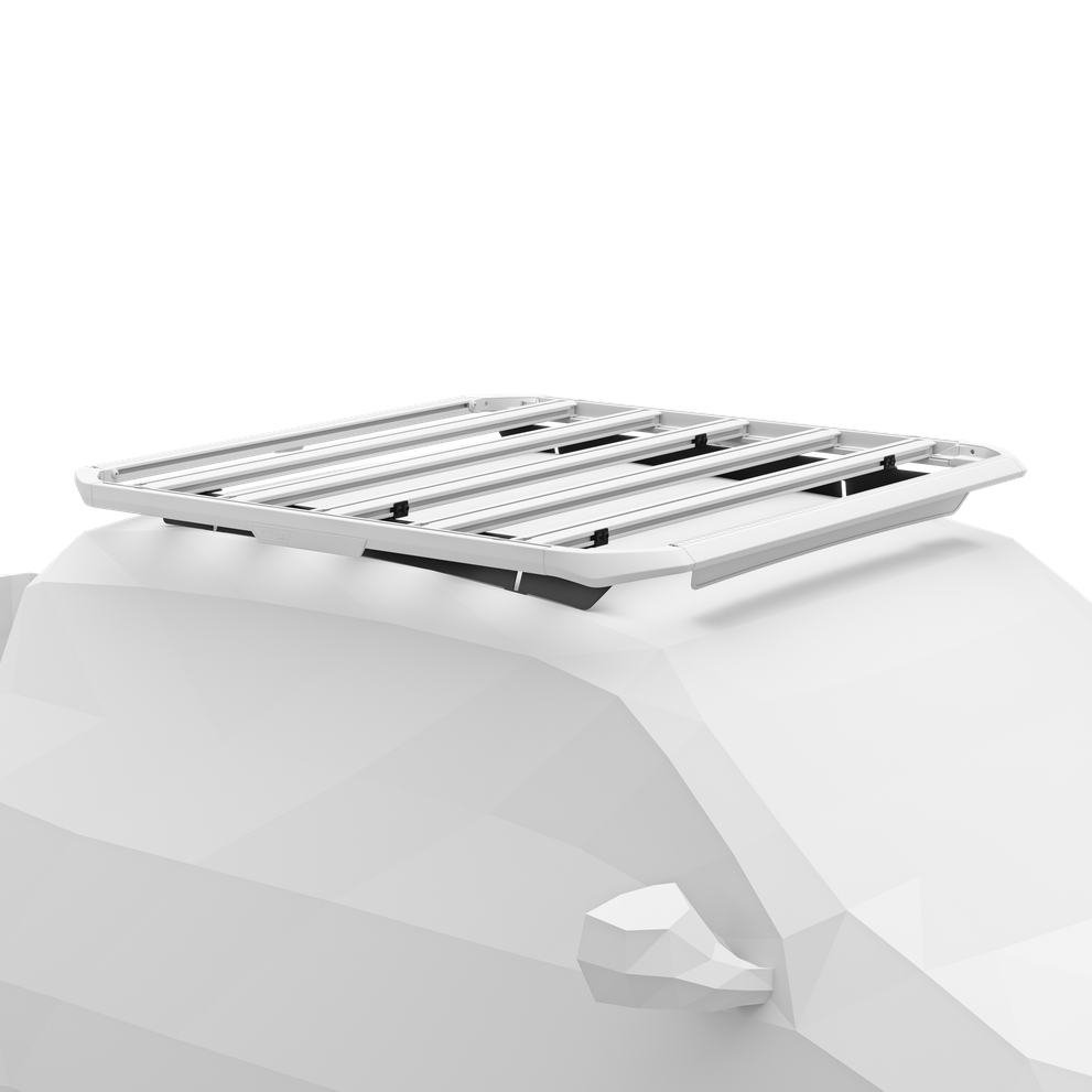 Schienenhalterung für Thule Caprock Dachplattform. Passend für VW Amarok Double Cab Pickup, 2010-2022