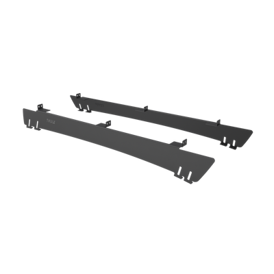 Schienenhalterung für Thule Caprock Dachplattform. Passend für Toyota Tacoma Crew Cab Pickup, 2005-2023