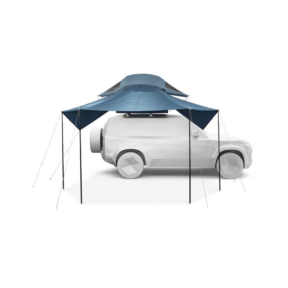 Thule Approach Awning Dachzelt-Markise für 2 - 3 Personen S/M (Dark slate)