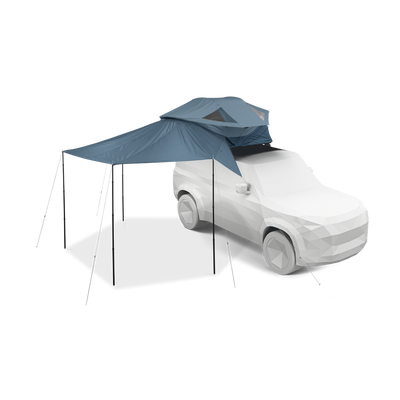 Thule Approach Awning Dachzelt-Markise für 2 - 3 Personen S/M (Dark slate)