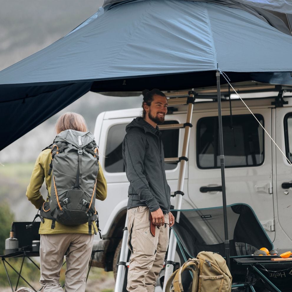 Thule Approach Awning Dachzelt-Markise für 2 - 3 Personen S/M (Dark slate)