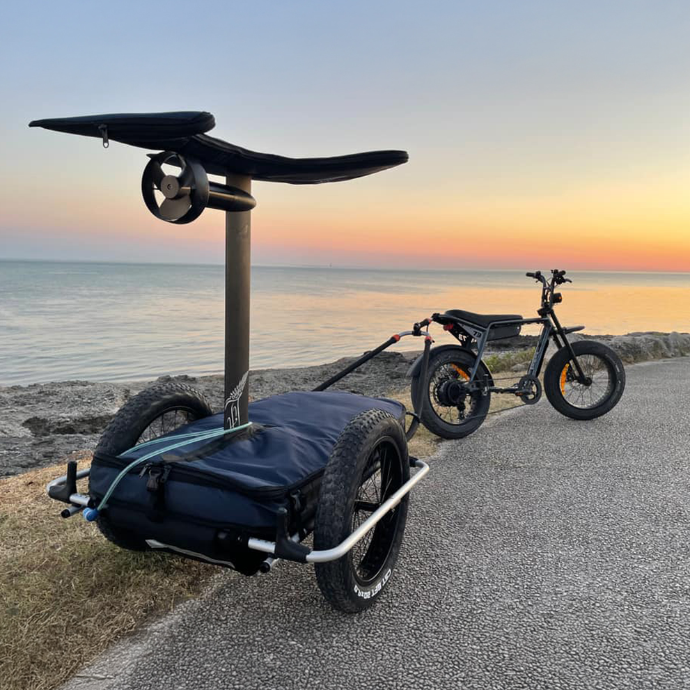 Reacha Sport Beach Fahrradanhänger für Sportausrüstung