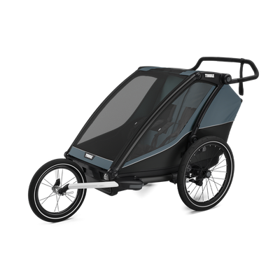 Thule Chariot Cab 2-Sitz Multisport-Fahrradanhänger Dunkelschiefer
