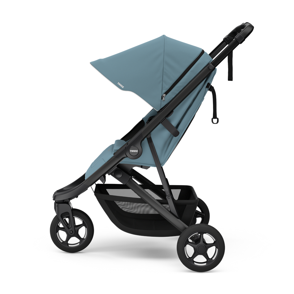 Thule Spring 2 Kompakter All-Terrain-Kinderwagen – Mittelblau