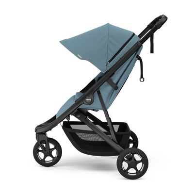 Thule Spring 2 Kompakter All-Terrain-Kinderwagen – Mittelblau