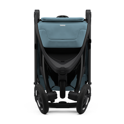 Thule Spring 2 Kompakter All-Terrain-Kinderwagen – Mittelblau
