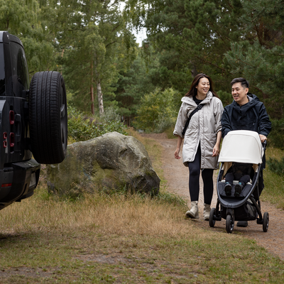 Thule Spring 2 Kompakter All-Terrain-Kinderwagen – Nebelgrün (Misty Green)