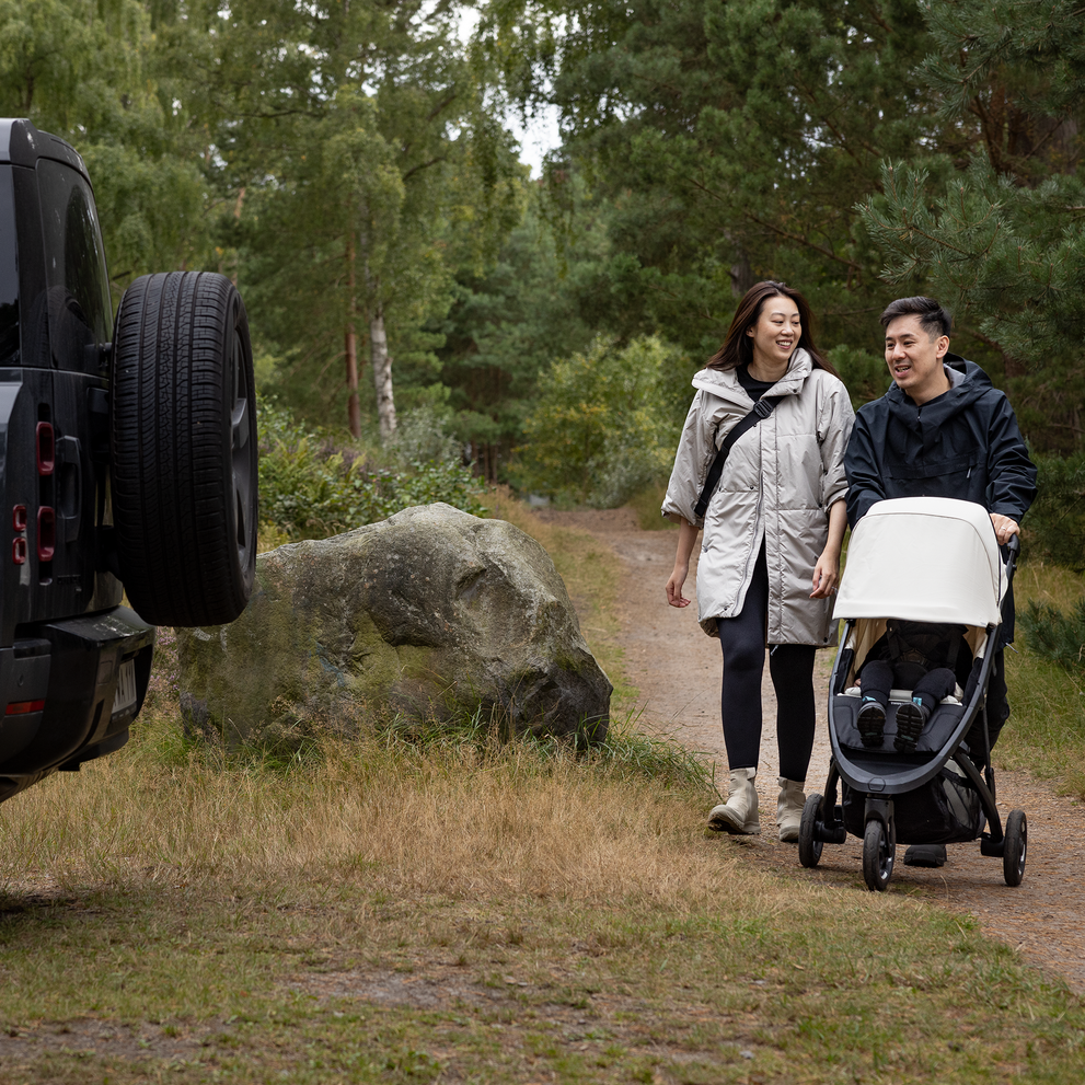 Thule Spring 2 Kompakter All-Terrain-Kinderwagen – Nebelgrün (Misty Green)