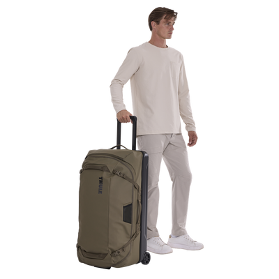 Thule Chasm Recycled Rolling Duffel - Deep Khaki