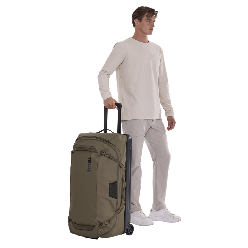 Thule Chasm Recycled Rolling Duffel - Deep Khaki
