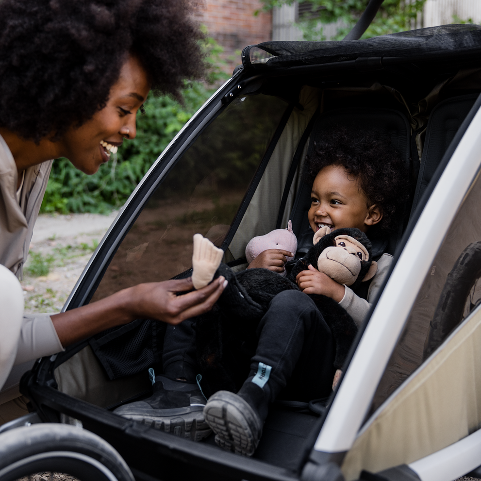 Thule Chariot Cross 2 Doppel-Geländebundle – Dark Slate