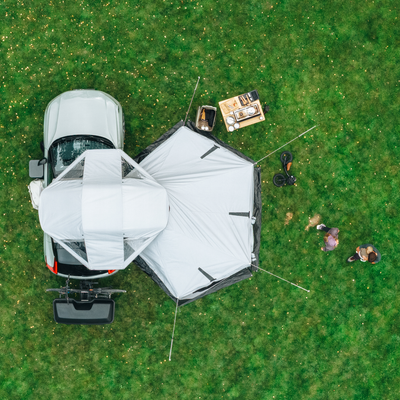 Thule Approach Awning 2 L – Wetterfeste Dachzeltmarkise für Approach L