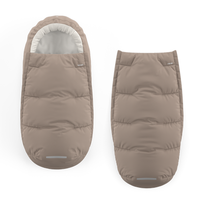 Thule Elements High-Performance Fußsack (Größe M/L) Getöntes Taupe – Wetterfest & Isoliert