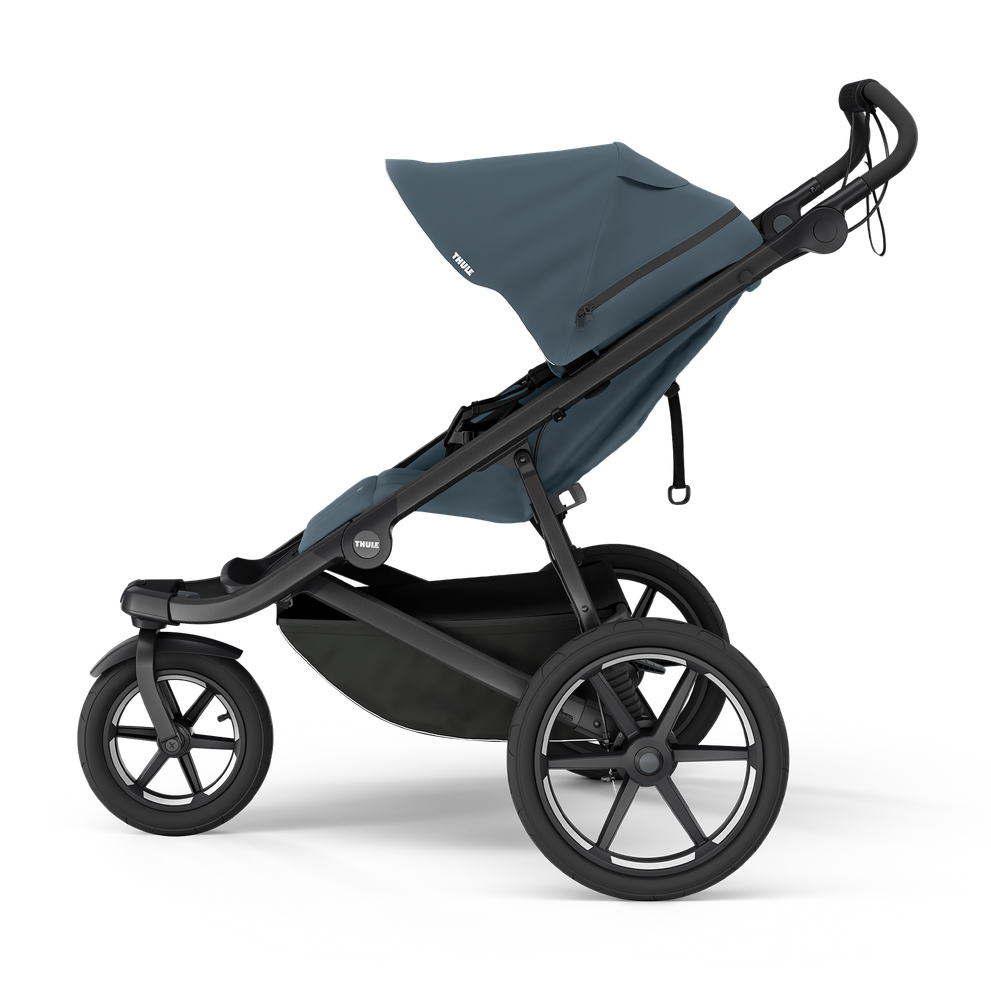 Thule Urban Glide 3 Geländekinderwagen – Dunkler Schiefer | Jogging-Kinderwagen für Stadt &amp; Gelände