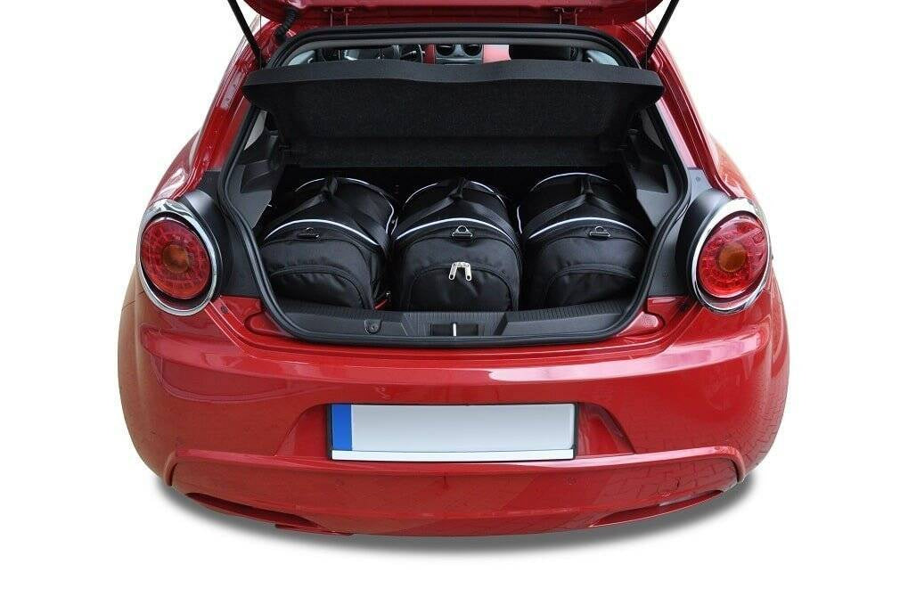 ALFA ROMEO MITO HATCHBACK 2008-2018 KOFFERRAUMTASCHEN SET 3 STK