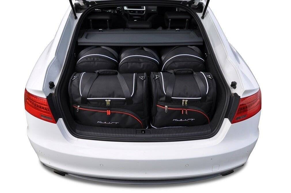 AUDI A5 SPORTBACK 2009-2016 KOFFERRAUMTASCHEN SET 5 STK