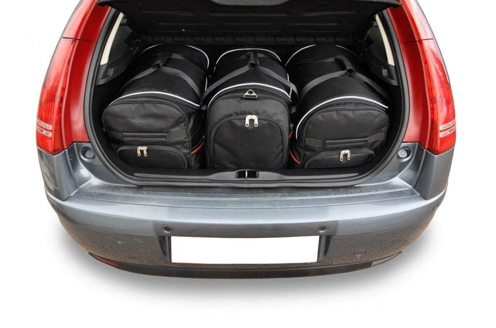 CITROEN C4 HATCHBACK 2004-2010 KOFFERRAUMTASCHEN SET 3 STK