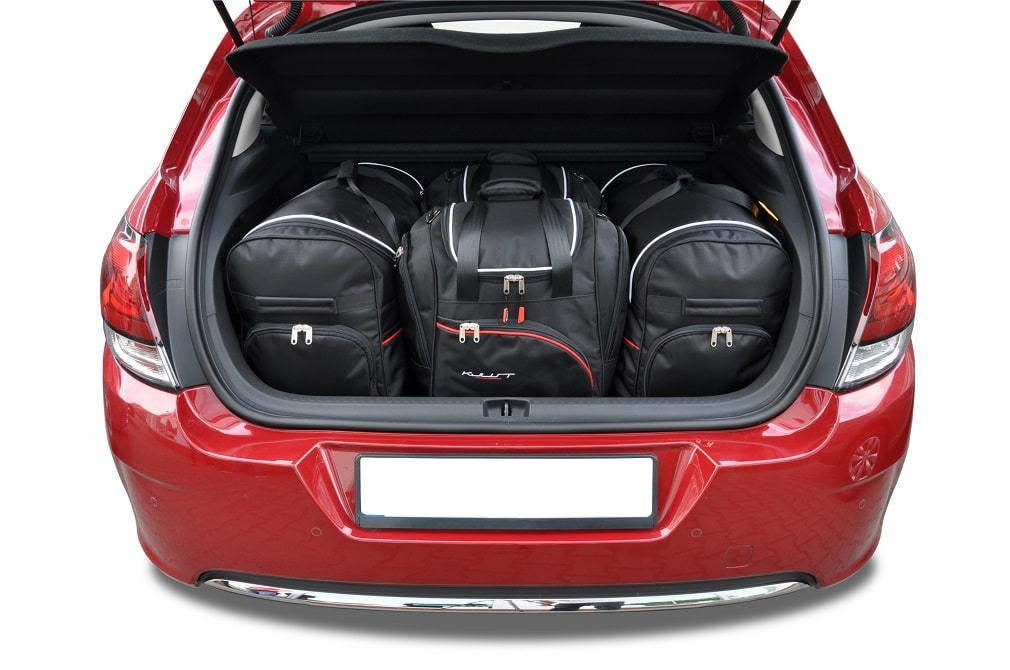 CITROEN C4 HATCHBACK 2010-2017 KOFFERRAUMTASCHEN SET 4 STK