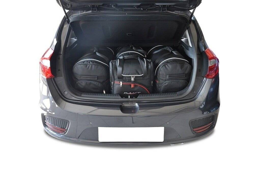 KIA CEE'D HATCHBACK 2012-2018 KOFFERRAUMTASCHEN SET 4 STK