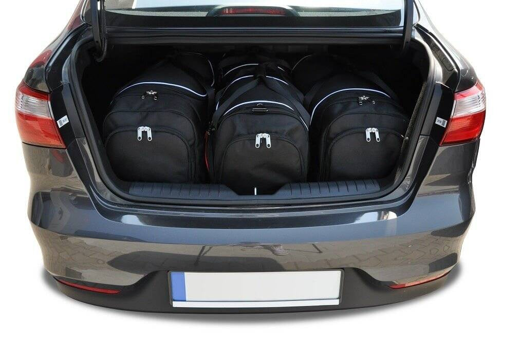 KIA RIO LIMOUSINE 2012-2016 KOFFERRAUMTASCHEN SET 4 STK