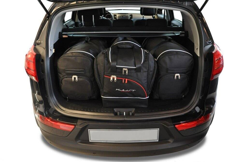 KIA SPORTAGE 2010-2016 KOFFERRAUMTASCHEN SET 4 STK
