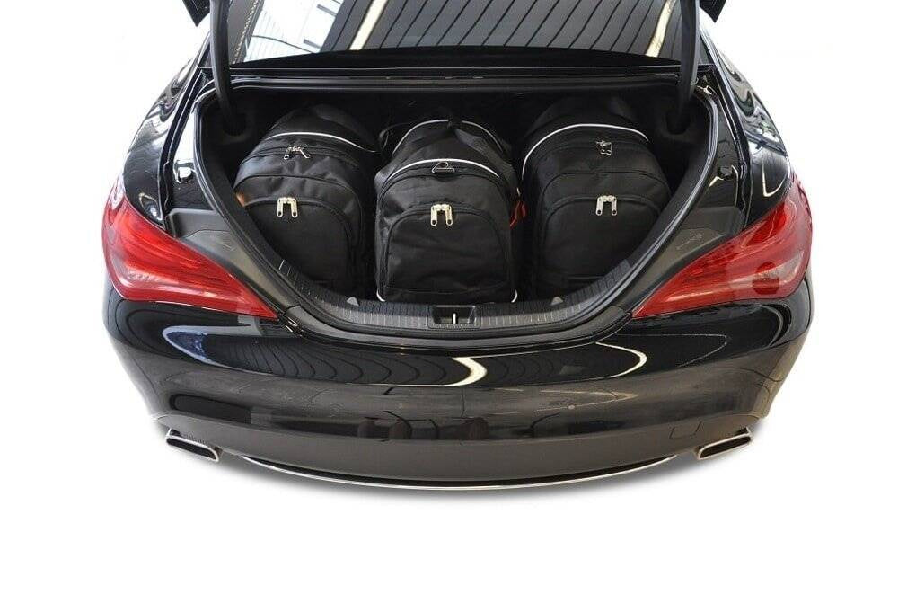 MERCEDES-BENZ CLA COUPE 2013-2018 KOFFERRAUMTASCHEN SET 4 STK
