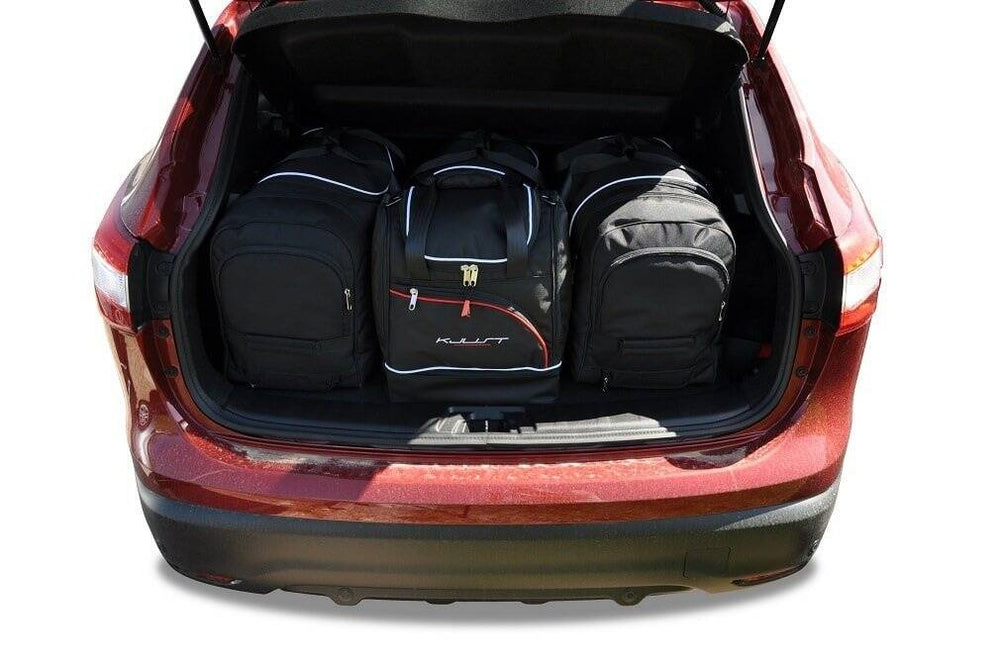 NISSAN QASHQAI 2007-2013 KOFFERRAUMTASCHEN SET 4 STK