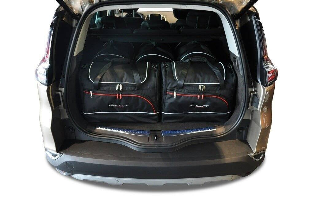 RENAULT ESPACE 2014-2021 KOFFERRAUMTASCHEN SET 5 STK