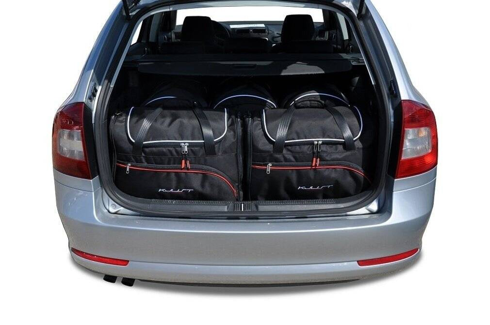 SKODA OCTAVIA KOMBI 2004-2013 KOFFERRAUMTASCHEN SET 5 STK