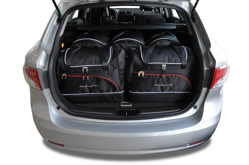 TOYOTA AVENSIS WAGON 2009-2018 KOFFERRAUMTASCHEN SET 5 STK