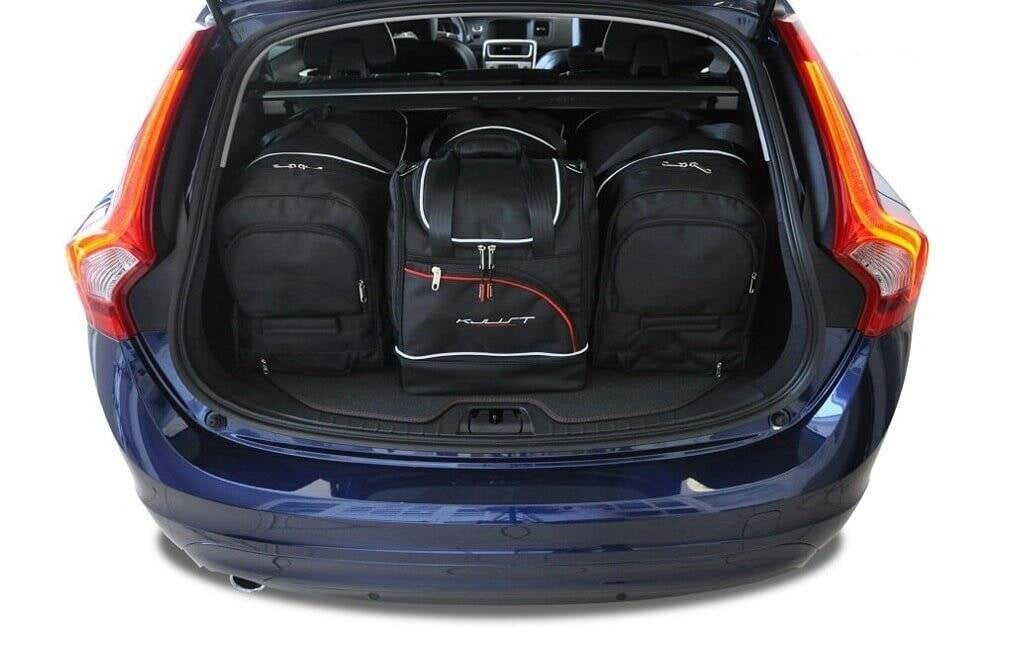 VOLVO V60 2010-2018 KOFFERRAUMTASCHEN SET 4 STK