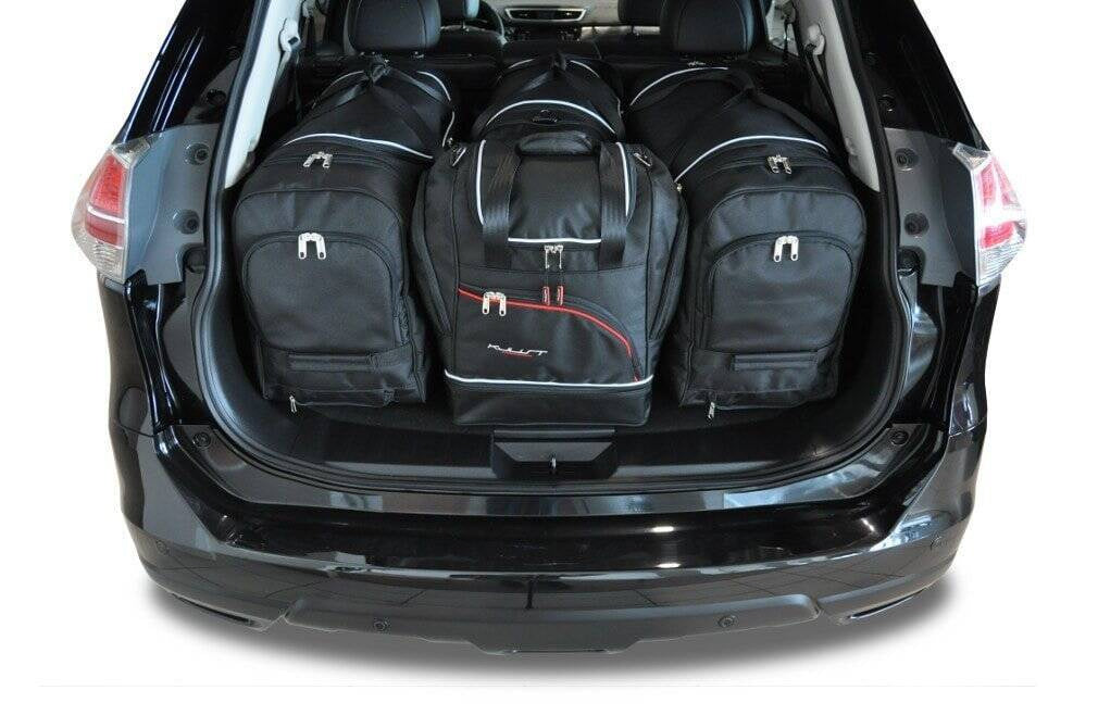 NISSAN X-TRAIL 2014-2022 KOFFERRAUMTASCHEN SET 4 STK