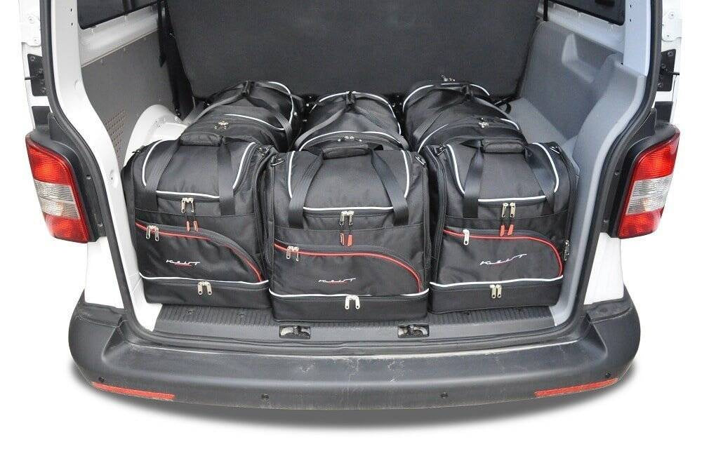 VW CARAVELLA 2009-2015 KOFFERRAUMTASCHEN SET 6 STK