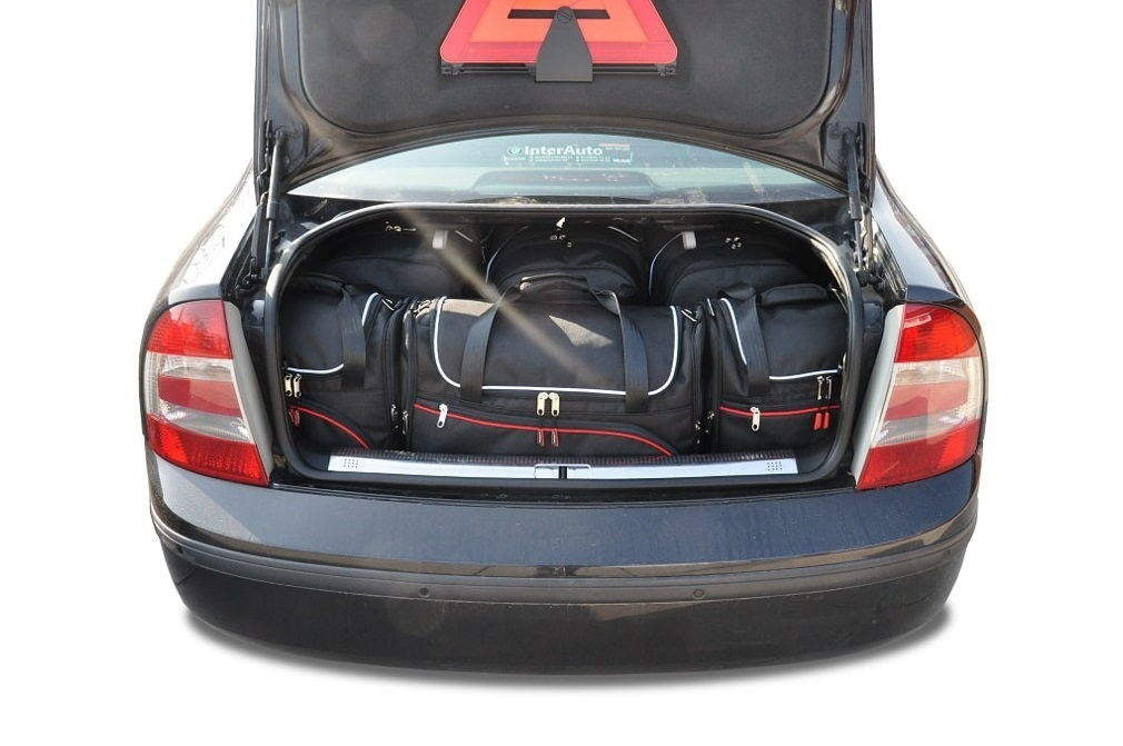 SKODA SUPERB LIMOUSINE 2001-2008 KOFFERRAUMTASCHEN SET 5 STK