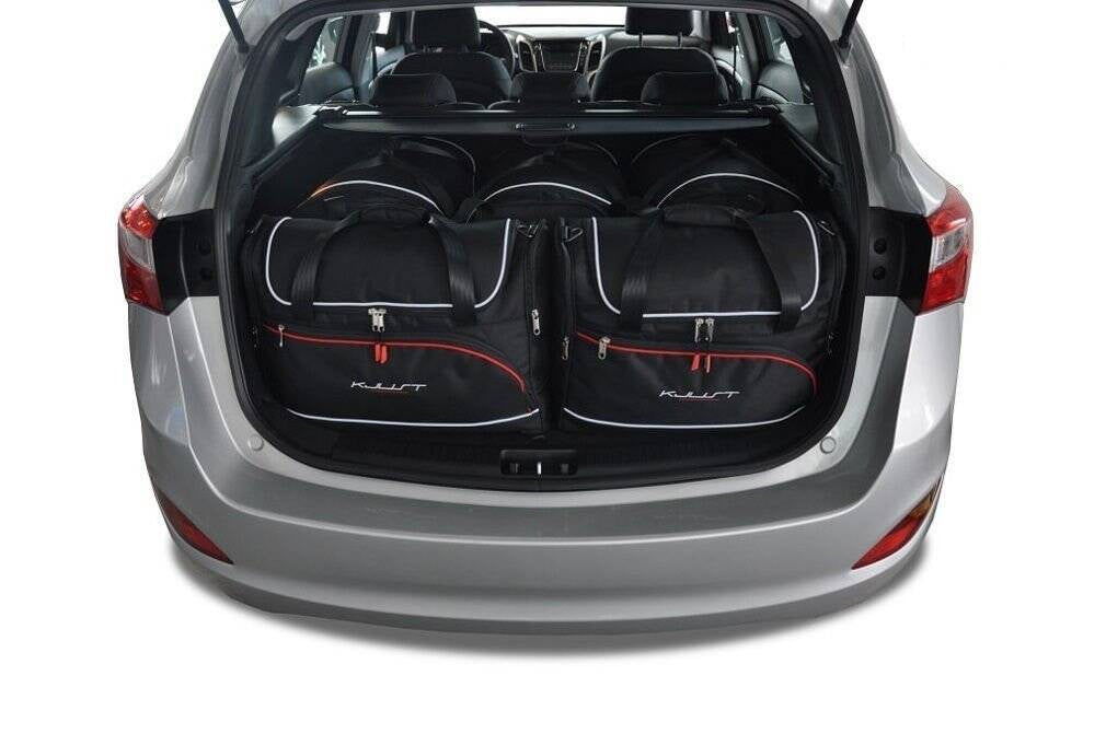 HYUNDAI i30 WAGON 2012-2017 KOFFERRAUMTASCHEN SET 5 STK