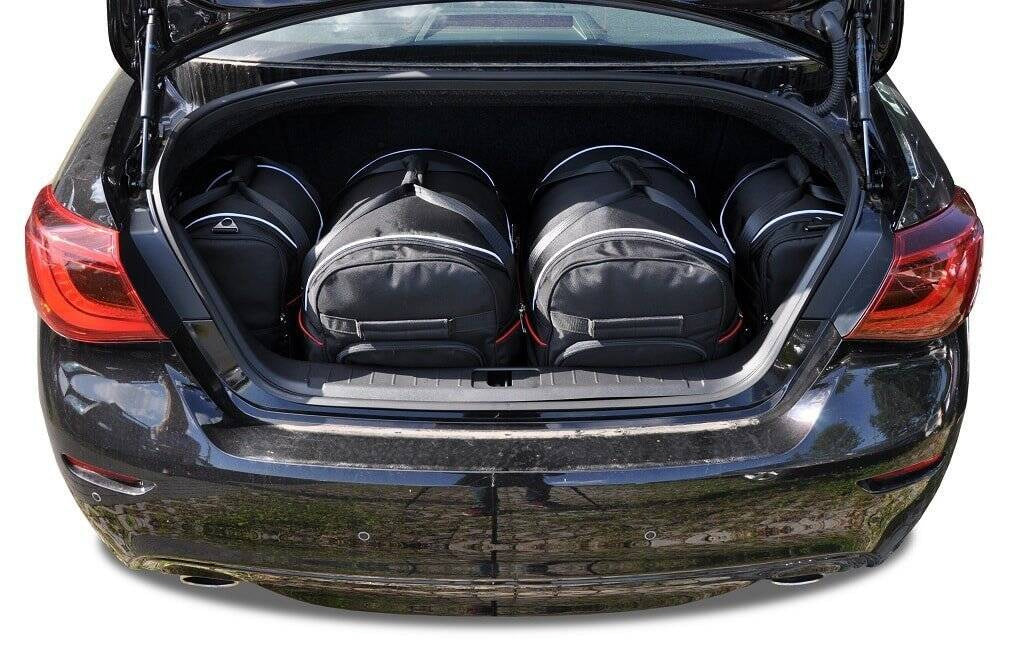 INFINITI Q70 HYBRID 2013-2018 KOFFERRAUMTASCHEN SET 4 STK