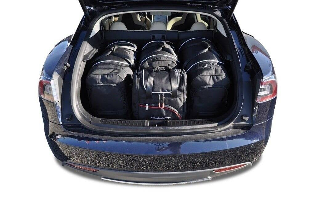 TESLA MODEL S 2012-2016 KOFFERRAUMTASCHEN SET 4 STK