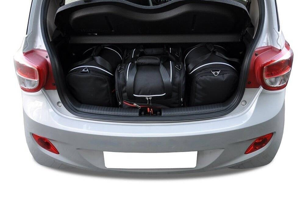 HYUNDAI i10 2013-2020 KOFFERRAUMTASCHEN SET 4 STK