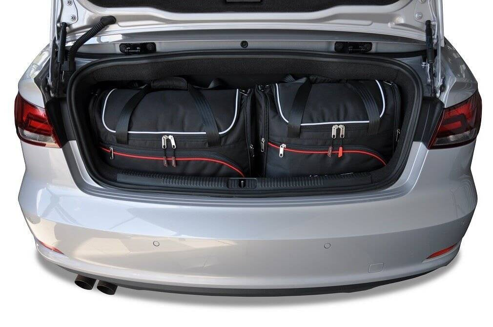 AUDI A3 CABRIO 2014-2016 KOFFERRAUMTASCHEN SET 4 STK