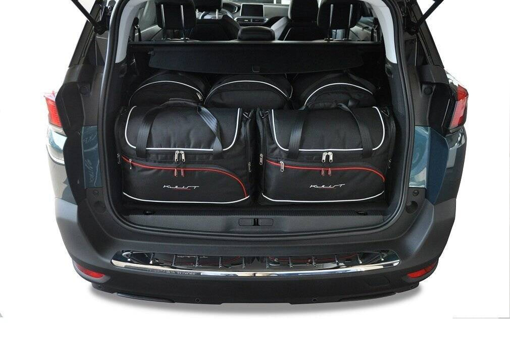 PEUGEOT 5008 2017+ KOFFERRAUMTASCHEN SET 5 STK