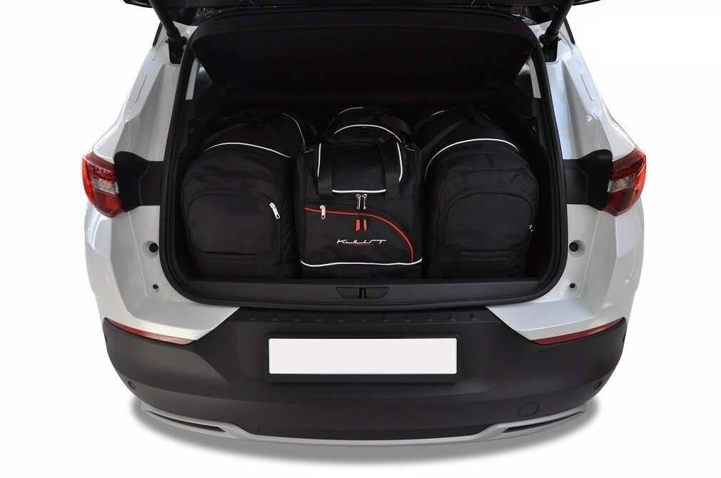 OPEL GRANDLAND X 2017+ KOFFERRAUMTASCHEN SET 4 STK
