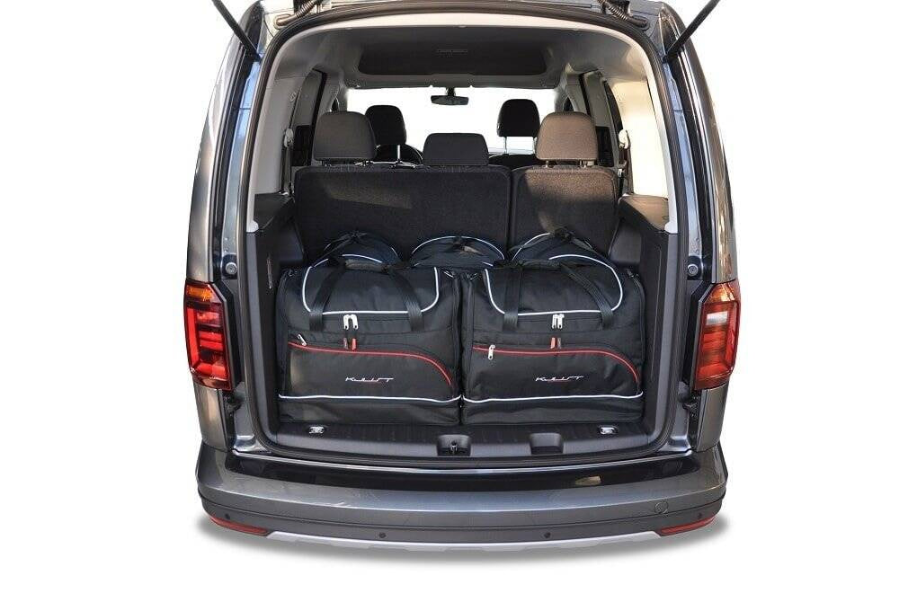 VW CADDY 2015-2020 KOFFERRAUMTASCHEN SET 5 STK